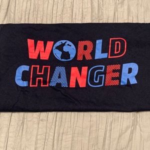 World changer T-shirt size large